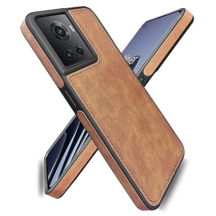 Premium Pu Leather Back Cover Case For Oneplus | Drop Protection | Raised Camera Edges