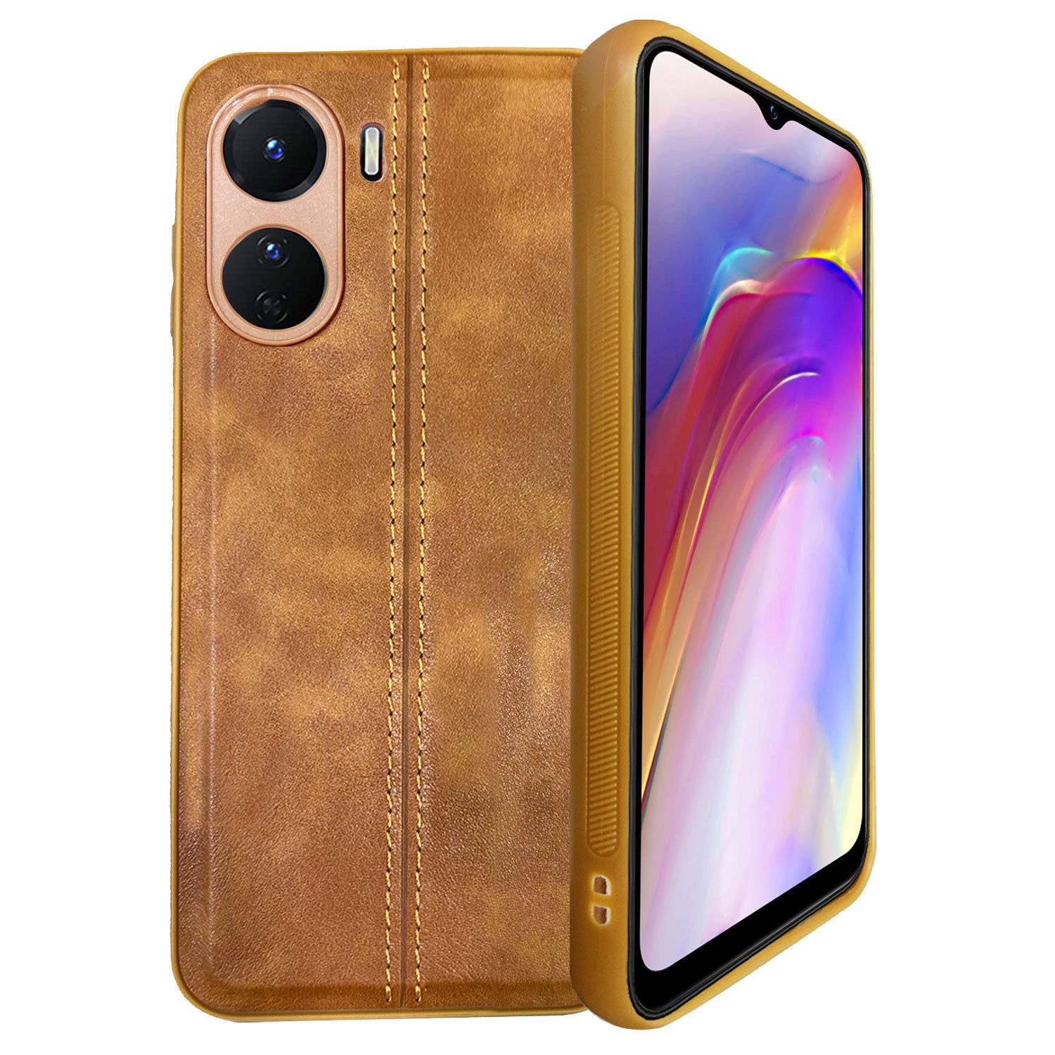 Thread Back Cover Case For Vivo | Drop Protection | Raised Camera Edges