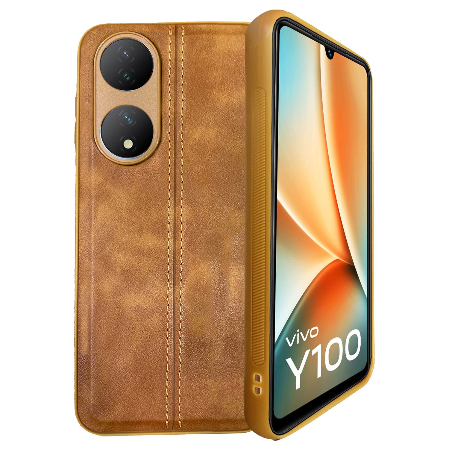 Thread Back Cover Case For Vivo | Drop Protection | Raised Camera Edges