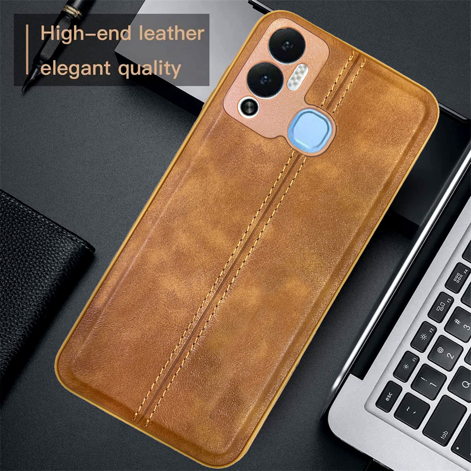 Thread Back Cover Case For Infinix | Drop Protection | Raised Camera Edges