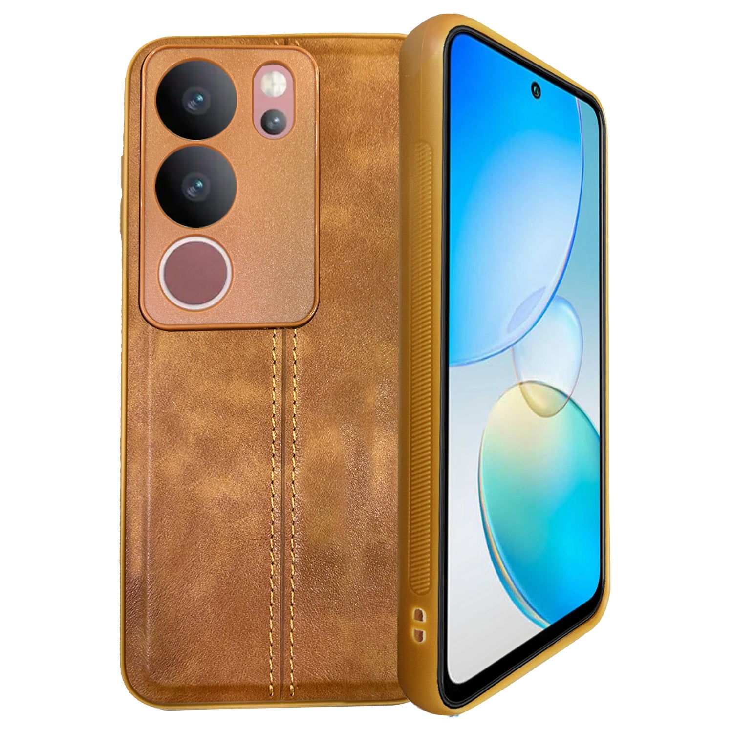 Thread Back Cover Case For Vivo | Drop Protection | Raised Camera Edges