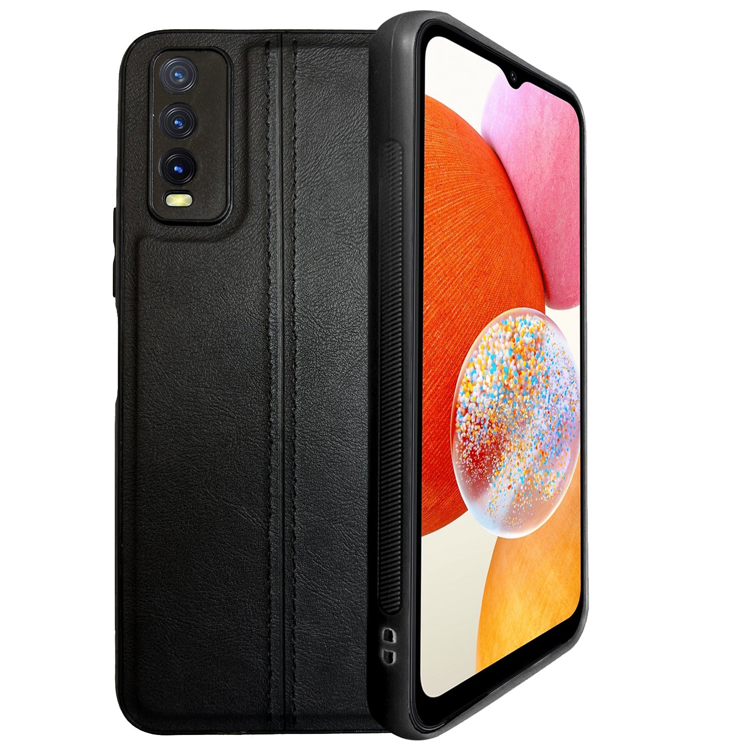 Thread Back Cover Case For Vivo | Drop Protection | Raised Camera Edges