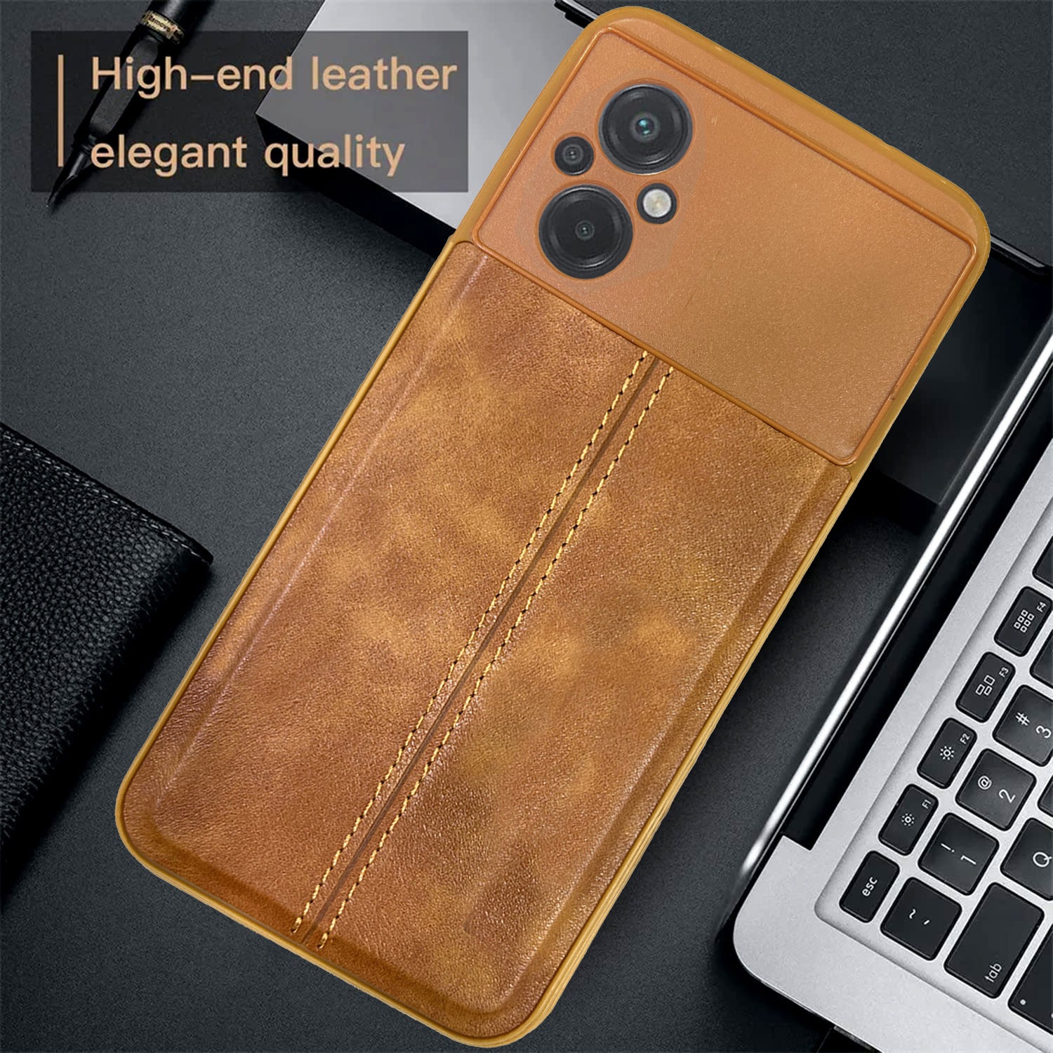 Thread Back Cover Case For Redmi | Drop Protection | Raised Camera Edges